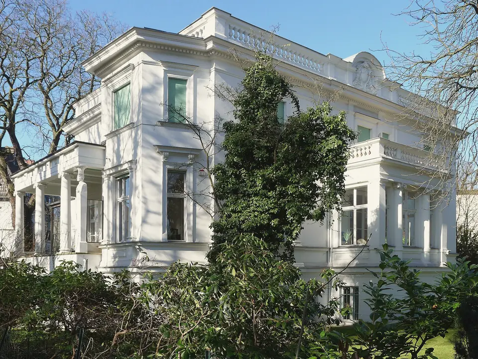 Haus am Branitzer Platz in der Villenkolonie Westend