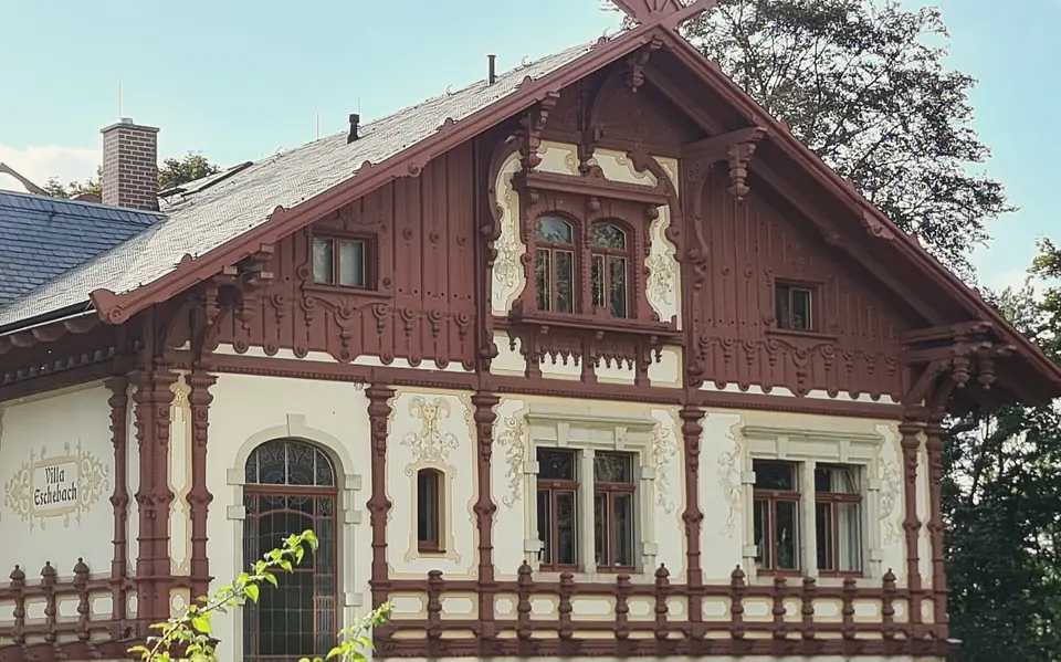 Die Villa Eschebach am Weißen Hirsch