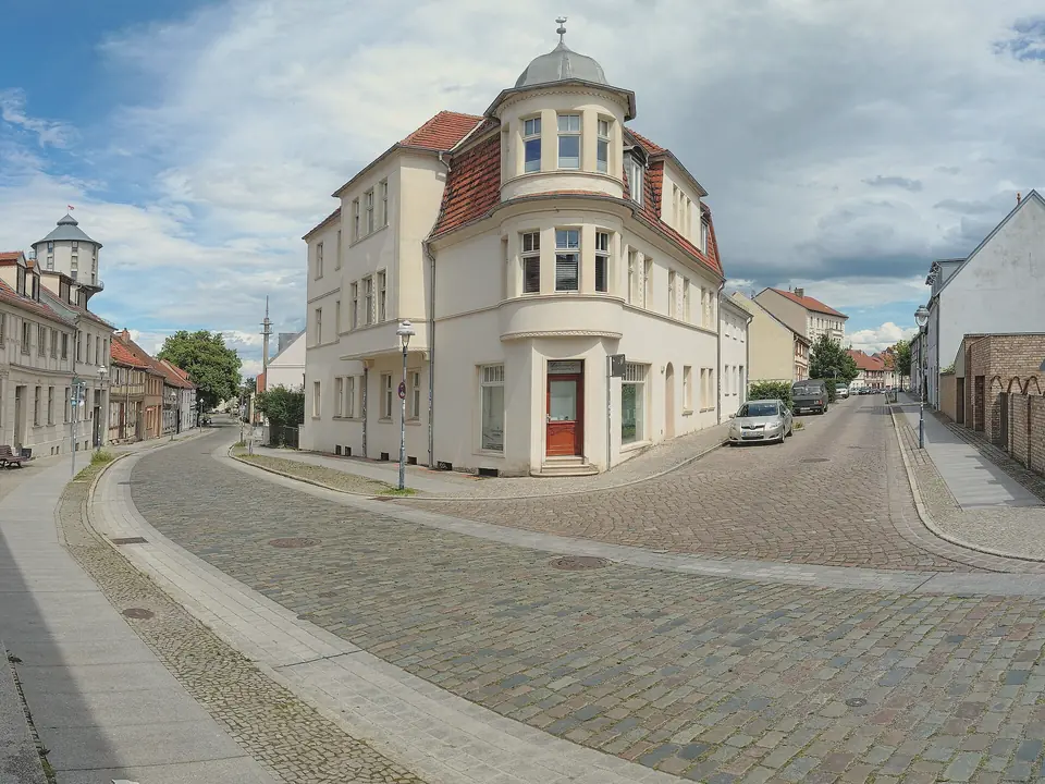 Denkmalgeschütztes Haus in der Altstadt von Nauen